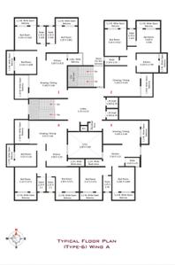 Project Image of 1020.0 - 1561.0 Sq.ft 2 BHK Apartment for buy in Supreme Blossoms