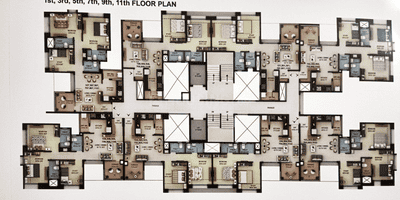 Project Image of 362.96 - 675.0 Sq.ft 1 BHK Apartment for buy in Jhala Tranquility Annexe C Wing