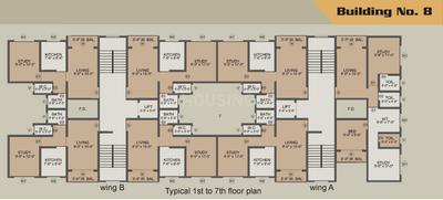 Project Image of 0.0 - 407.0 Sq.ft 1 BHK Apartment for buy in Ghodela Homes Building No 6 Phase 1