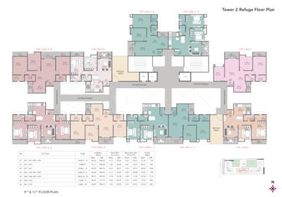 Project Image of 1705 Sq.ft 4 BHK Apartment / Flat for sale in Dhanori for Rs. 12178967
