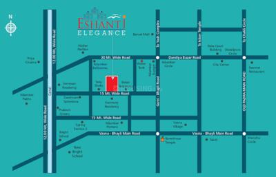 Shivam Eshanti Elegance Phase 1 Images for Location Plan of Shivam Eshanti Elegance 1