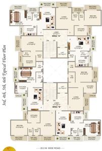 Project Image of 241.22 - 820.61 Sq.ft 1 RK Apartment for buy in Vivek Swamini Heights