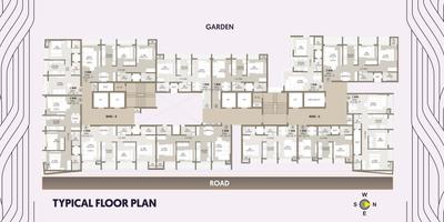 Project Image of 369.0 - 593.0 Sq.ft 1 BHK Apartment for buy in Meru Codename BKC