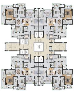 Project Image of 2560.0 - 3300.0 Sq.ft 4 BHK Apartment for buy in Marbella Royce