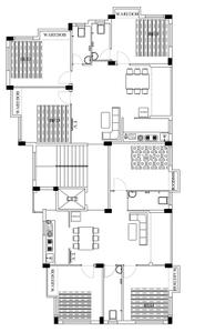 Project Image of 896.25 - 1003.5 Sq.ft 3 BHK Apartment for buy in RB Associates Minerva Enclave