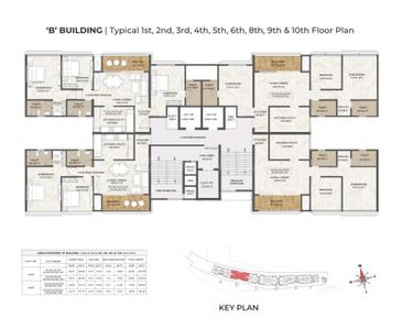 Project Image of 855.59 - 1282.56 Sq.ft 2 BHK Apartment for buy in Skyora