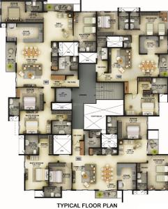 Project Image of 1612.0 - 2264.0 Sq.ft 3 BHK Apartment for buy in CasaGrand Vitaliya