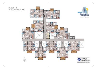 Project Image of 1325.04 - 1450.01 Sq.ft 2 BHK Apartment for buy in Modi Nilgiri Heights