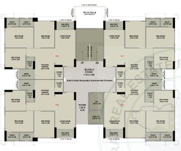 Project Image of 655.95 - 846.58 Sq.ft 2 BHK Apartment for buy in Navkar Upasana Residency
