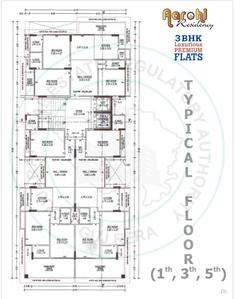 Project Image of 920.1 - 962.29 Sq.ft 3 BHK Apartment for buy in Aarohi Residency
