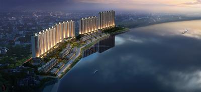 Project Image of 1047.0 - 4047.0 Sq.ft 2 BHK Apartment for buy in The Royal Ganges 1 Phase I