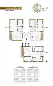 Project Image of 1163.0 - 3296.98 Sq.ft 3 BHK Apartment for buy in Pramukh Central Park