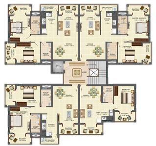 Project Image of 502.0 - 1226.0 Sq.ft 1 BHK Apartment for buy in Calm Acasia Greens Socorro