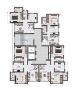 Project Image of 300.1 - 641.1 Sq.ft 1 BHK Apartment for buy in Liberty Heights