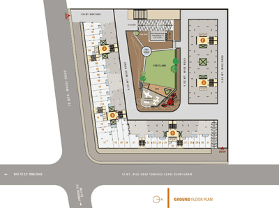 Project Image of 612.0 - 794.88 Sq.ft 2 BHK Apartment for buy in Motherland Magnate Lifestyle
