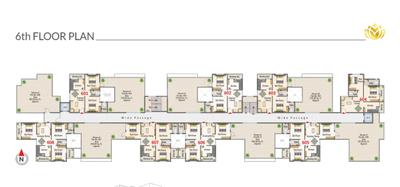 Project Image of 552.08 - 725.0 Sq.ft 2 BHK Apartment for buy in Rai Orchid