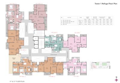 Project Image of 1705 Sq.ft 4 BHK Apartment / Flat for sale in Dhanori for Rs. 12178967