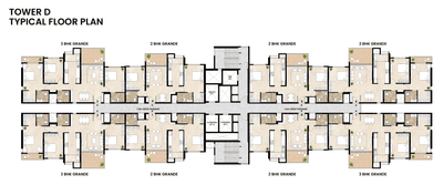 Project Image of 541.97 - 1082.1 Sq.ft 1 BHK Apartment for buy in Mahindra Ivylush Tower C And Tower D