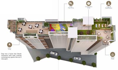 Project Image of 350.58 - 559.0 Sq.ft 1 BHK Apartment for buy in Shree Krishna Apartment