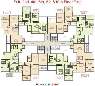 Project Image of 399.0 - 1195.0 Sq.ft 1 BHK Apartment for buy in Shree Sai Swapna Nagari