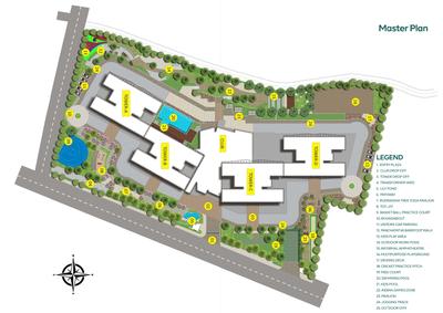Project Image of 1239.0 - 1558.0 Sq.ft 3 BHK Apartment for buy in Visista By Vista Spaces Okas