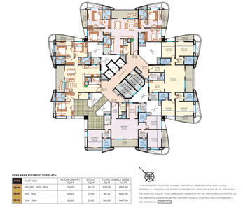 Project Image of 922.0 - 5304.0 Sq.ft 2 BHK Apartment for buy in Rahul Arcus