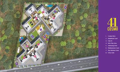 Project Image of 1048 Sq.ft 2 BHK Apartment / Flat for sale in Tathawade for Rs. 5700000