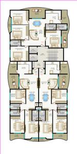 Project Image of 1730.0 - 1920.0 Sq.ft 3 BHK Apartment for buy in Se7en Rise