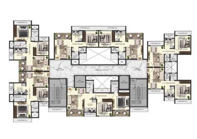 Project Image of 451.0 - 774.0 Sq.ft 1 BHK Apartment for buy in Sai Shradha The Green Crest Phase I