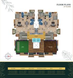 Project Image of 800.13 - 1645.6 Sq.ft 2 BHK Apartment for buy in Sri Varunaz Robjoy Enclave