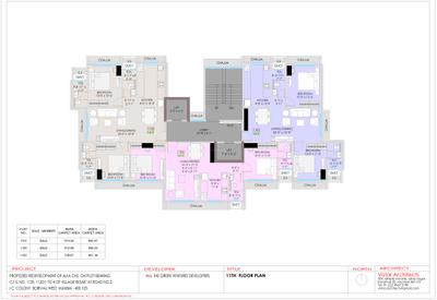 Project Image of 566.0 - 1287.0 Sq.ft 2 BHK Apartment for buy in The Green Alfa CHSL