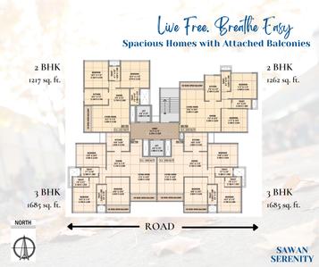 Project Image of 1500 Sq.ft 3 BHK Apartment / Flat for sale in Nerul for Rs. 26500000