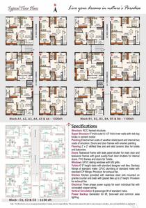 Project Image of 1100.0 - 1219.0 Sq.ft 2 BHK Apartment for buy in Vizag Green City Homes Blocks A3 B3 & C1