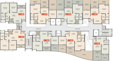 Project Image of 470.0 - 1256.0 Sq.ft 1 BHK Apartment for buy in Rohan Upavan Phase 1