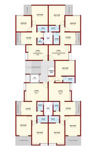 Project Image of 754.0 - 959.0 Sq.ft 2 BHK Apartment for buy in GB Sahitya Samrat
