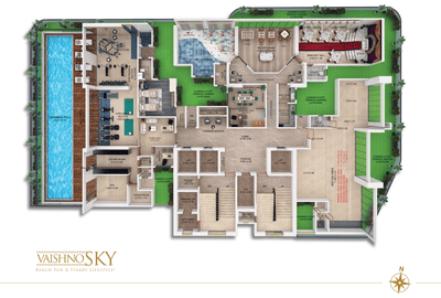 Project Image of 460.16 - 757.13 Sq.ft 1 BHK Apartment for buy in Vaishno Sky