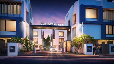 Project Image of 0.0 - 1300.0 Sq.ft 3 BHK Row House for buy in 55 Happynest
