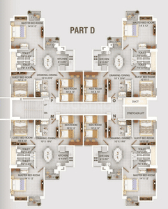 Project Image of 852.0 - 890.0 Sq.ft 3 BHK Apartment for buy in Protech Green