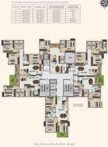 Project Image of 663.0 - 896.0 Sq.ft 2 BHK Apartment for buy in ATK Kalim Riviera