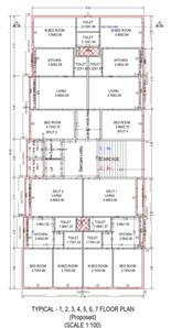 Project Image of 600.84 - 649.92 Sq.ft 2 BHK Apartment for buy in Magnum Square 2