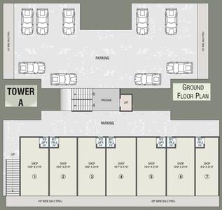 Project Image of 0.0 - 730.0 Sq.ft 2 BHK Apartment for buy in Satyam Shree Kunj Residency