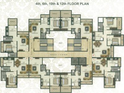 Project Image of 620.0 - 1010.0 Sq.ft 1 BHK Apartment for buy in Varad Raj Kashi Darshan Phase II