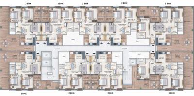 Project Image of 1200 Sq.ft 3 BHK Apartment / Flat for sale in Dhayari for Rs. 10500000