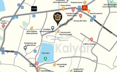 Project Image of 615 Sq.ft 1 BHK Apartment / Flat for sale in Kalyan West for Rs. 5500000