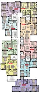 Project Image of 858.0 - 1351.0 Sq.ft 2 BHK Apartment for buy in Waterfront Regency