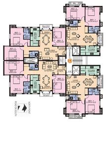 Project Image of 1182.0 - 1434.0 Sq.ft 2 BHK Apartment for buy in Navins Subhamangala