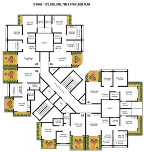 Project Image of 0.0 - 420.0 Sq.ft 2 BHK Apartment for buy in Mohan Willows I