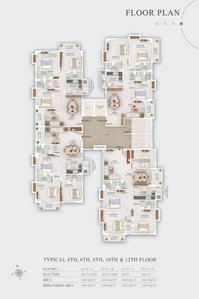 Project Image of 1321 Sq.ft 3 BHK Apartment / Flat for sale in Tukitoli for Rs. 7775000
