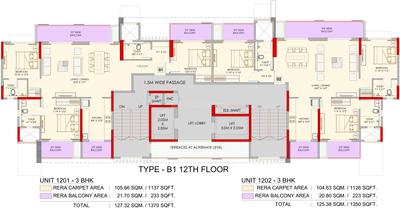 Project Image of 743.89 - 1973.02 Sq.ft 2 BHK Apartment for buy in Adani Atelier Greens