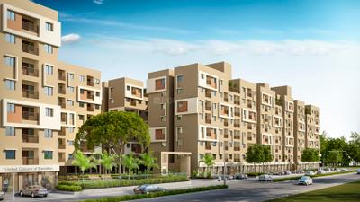 Project Image of 1008 Sq.ft 3 BHK Apartment / Flat for sale in Narolgam for Rs. 2600000